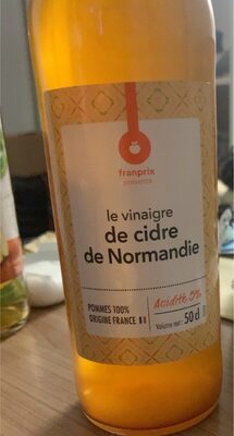 Vinaigre de cidre