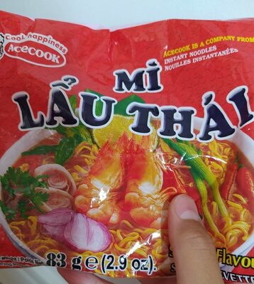 Va Mi Lau Thai Instant Nudeln Mit Garnelen Geschmack front packaging