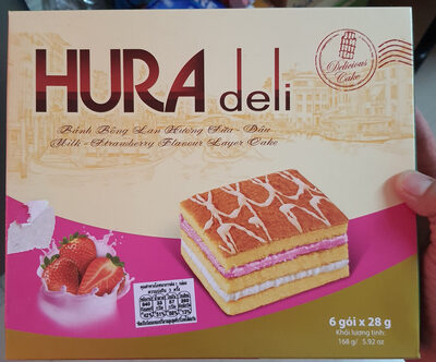 ฮูร่า เดรี่ มิลค์ สตรอเบอร์รี่ เค้ก