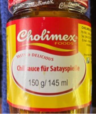Chilisauce für Satayspieße