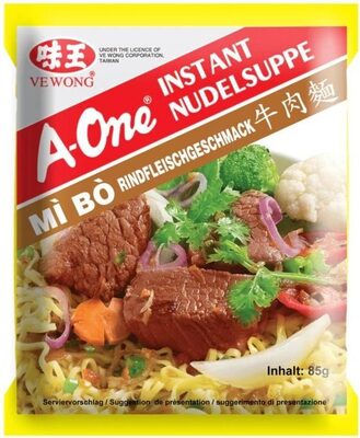 Instant Noodles Mì Bò Rindgeschmack