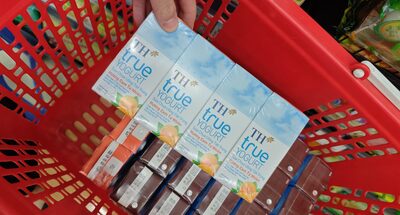 Sữa TH true yogurt vị cam 180