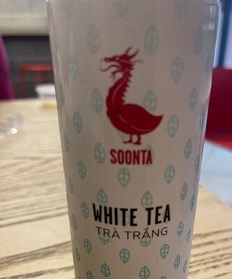 Soonta White Tea front packaging
