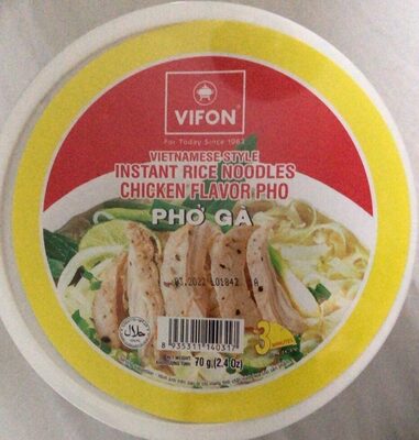 Pho Ga - Instant Rice Noodles - Chicken Flavour