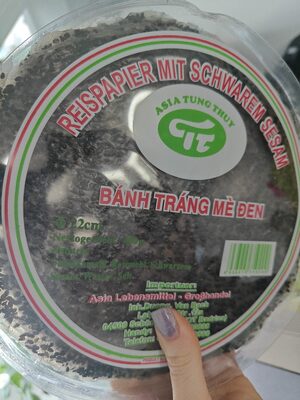 Reispapier Mit Sesam front packaging
