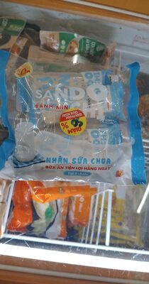 Bánh sửa chua front packaging