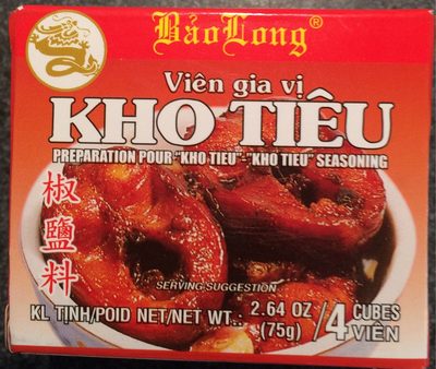 Préparation pour Kho Tiêu