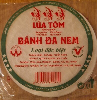 Rice Paper Bahb Da Nem