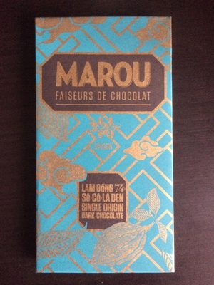 Single Origin Dark Chocolate front packaging