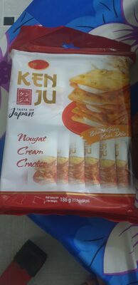 kenju, premium nougat crackers