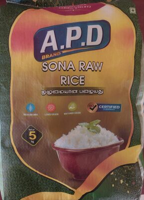 Sona Raw Rice