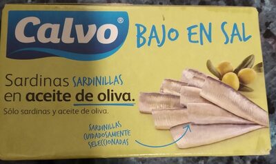Sardinas en aceite de oliva bajo en sal