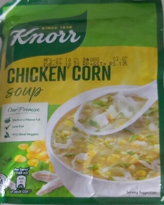 Chicken corn soup front packaging