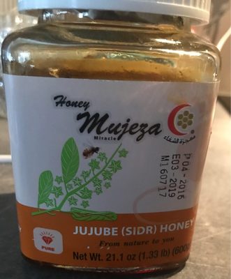 Al Mujeza Honey Mountain Sader Ziziphus Madu front packaging