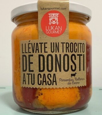 Pimientos rellenos de carne