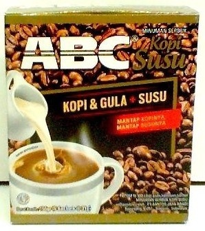 ABC Kopi Gula & Susu front packaging