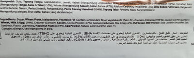 tango waffle ingredients label
