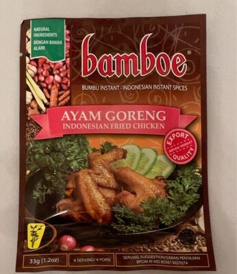 Ayam Goreng Spice Mix for Indonesian Fried Chicken