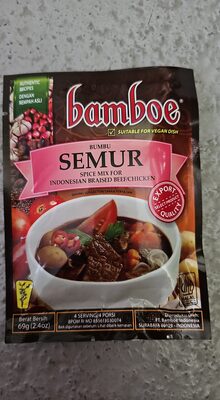 Bamboe, semur instant spices