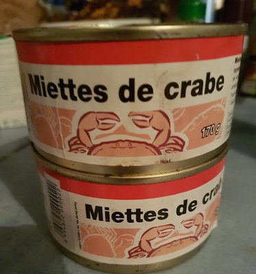 Miette de crabe