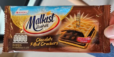 มอลคิสท์ แครกเกอร์สอดไส้ช็อคโกแลต front packaging