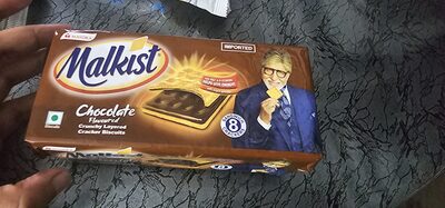 Mayora Malkist Chocolate Flavored Sandwich Cracker Biscuits