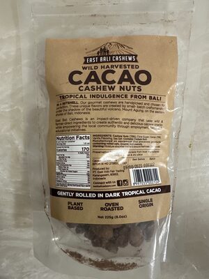 Wild Harvested Cacao Cashew nuts