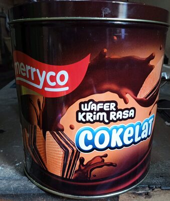 Merryco Wafer Krim Rasa Cokelat