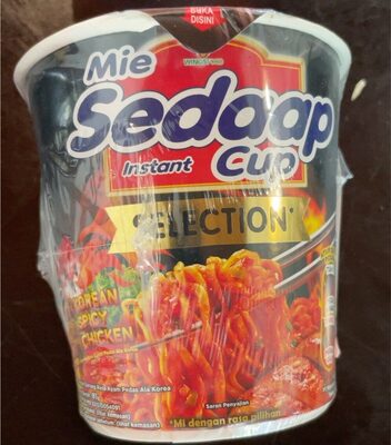 Mie Sedaap Instant Cup Selection Korean Spicy Chicken