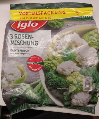 3 Rosen Mischung (Broccoli Karfiol und Romanesco)