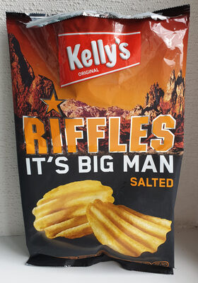 RIFFLES IT'S BIG MAN SALTED front packaging