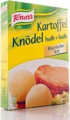 Kartoffel Knödel Halb+halb Bayrische Art front packaging