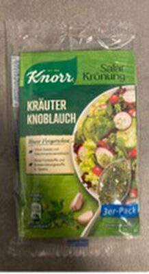 Salatkrönung Kräuter Knoblauch