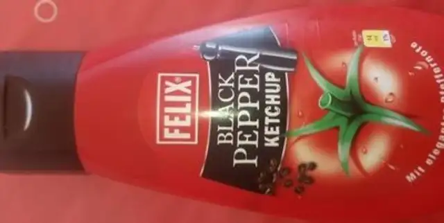 Ketchup Black pepper
