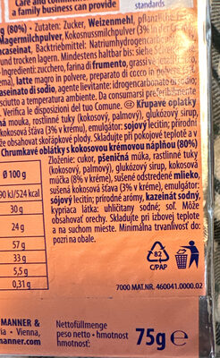 Manner Schnitten Cocos