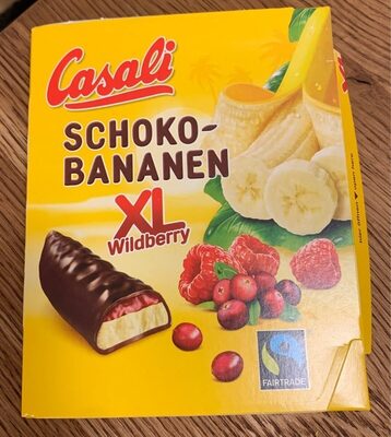 Schoko-Bananen front packaging