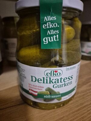 Delikatess Gurken 670 gr front packaging