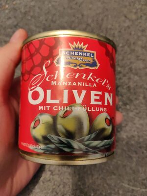 Oliven conserva front packaging