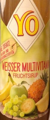 Weißer Multivitamin Sirup