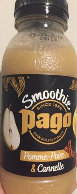 Smoothie Pomme-Poire & Cannelle front packaging