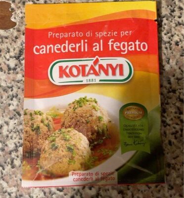 Preparato per spezie