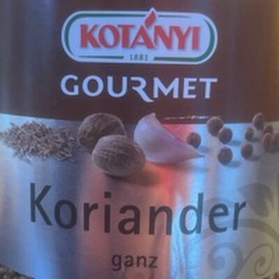 Koriander ganz