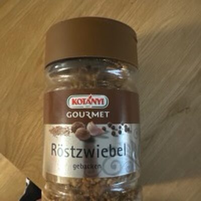 Röstzwiebel gebacken