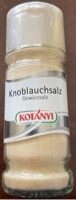 Knoblauch Salz