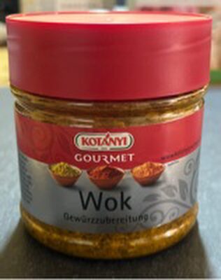 Wok Gewürzzubereitung