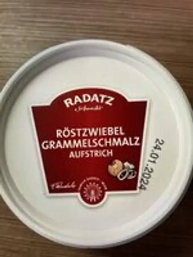 Röstzwiebel Grammelschmalz Aufstrich