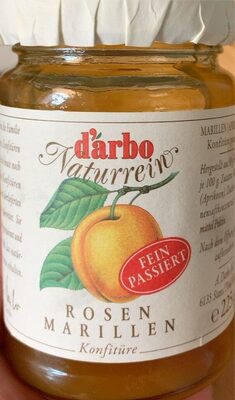 Rosen Marillen Konfitüre