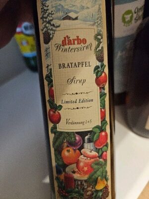 Bratapfel Sirup