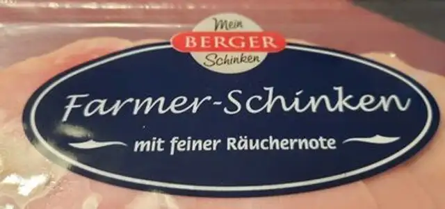 Farmer-Schinken front packaging