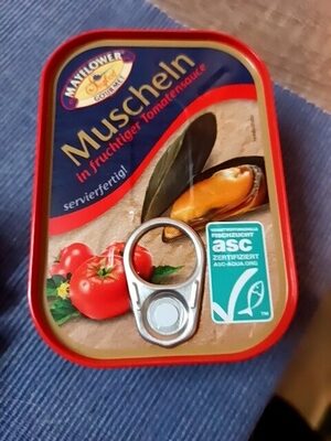 Muscheln in Tomatensauce